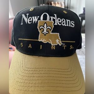 Vintage New Orleans Saints 90s baseball cap